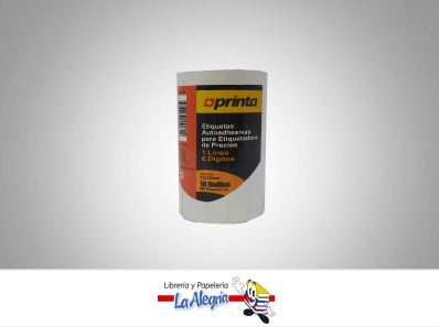[713757151719] ETIQUETA AUTOADHESIVA P/ETIQUET 1L 8DIG MARCA PRINTA   
