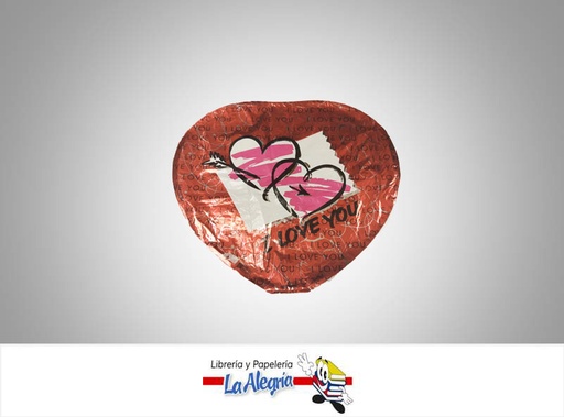 [717742228578] GLOBO FOIL 18 ILOVE YOU MARCA CLASSIC   