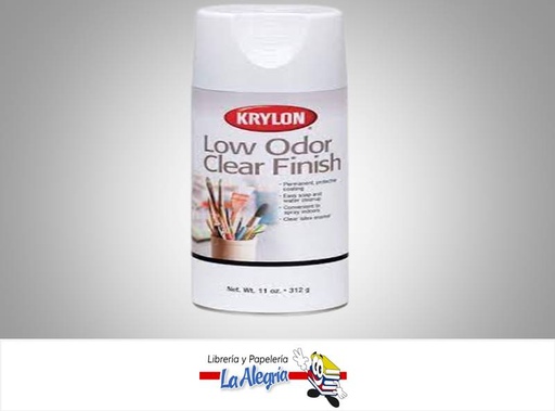 [724504071105] SPRAY BARNIS LOW ODOR CLEAR FINISH MARCA KRYLON   
