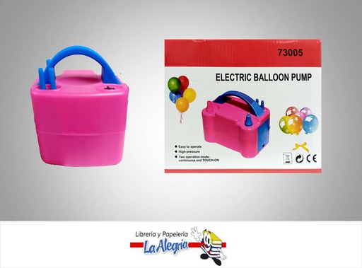 [73005] INFLADOR ELECTRICO PARA GLOBO UND MARCA S/M