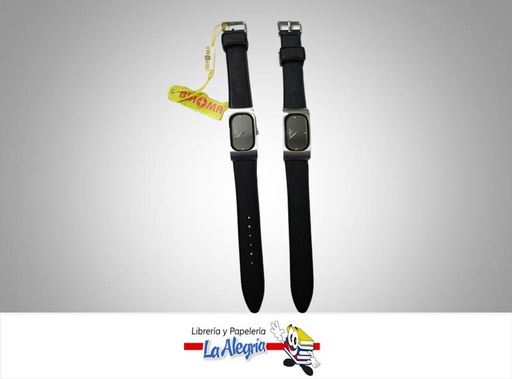 [7352] RELOJ CUADRADO BIOMA PEQ NEGRO MARCA BIOMA   