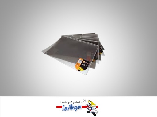 [736211547286] SOBRE PLASTICO TRANSP C/ZIPPER 23X33 CM MARCA PRINTA   