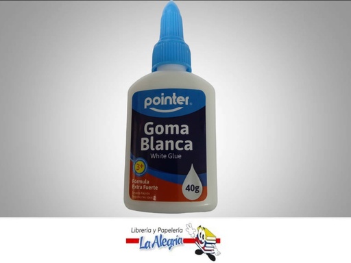 [7453010000400] PEGA LIQUIDA BLANCA 40 ML FB40 MARCA POINTER