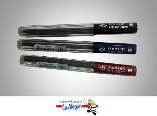 [7453010002763] MINA 0,7MM HB POINTER REF000276 MARCA POINTER   