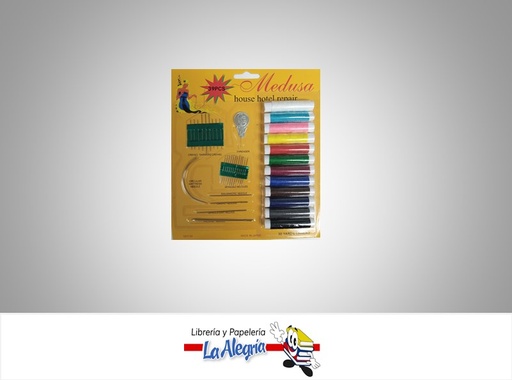[7453010020156] SET COSTURA CON HILO 39 PZA MARCA MEDUSA   