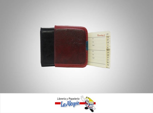 [7453010030193] AGENDA TELEFONICA S/CUERO 100X75MM MARCA ADDRESS   