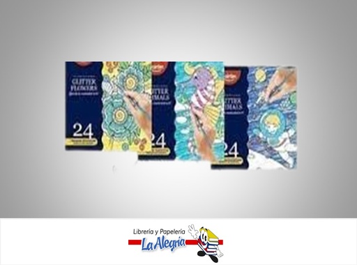 [7453010055028] CUADERNO PARA COLOREAR CON ESCARCHA MARCA POINTER