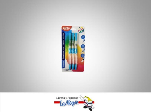 [7453010057268] PINCEL ACUARELA GRANDE 3 PUNTAS WB3LX MARCA POINTER