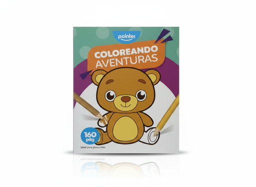 [7453010078720] CUADERNO COLOREANDO AVENTURAS DB98565W  160 PAGINAS MARCA POINTER