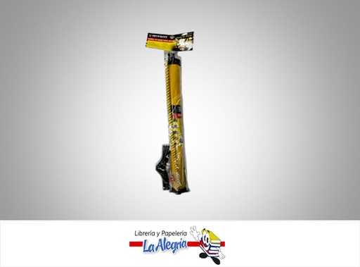 [7453010080723] BOMBA MANUAL AIRE P/BICICLETA BOMP38 MARCA SECURITY   