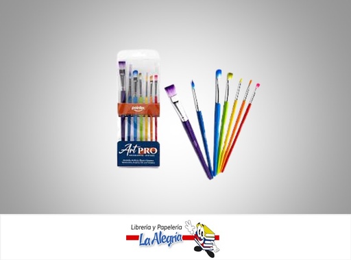 [7453010093013] PINCEL ART PRO AB7C PAQ 7 PZA MARCA POINTER