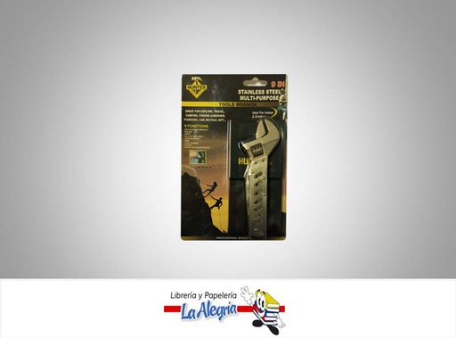 [7453011764066] HERRAMIENTA MULTIPLE 9 HUNTER 9 EN 1 UN MARCA HUNTER   