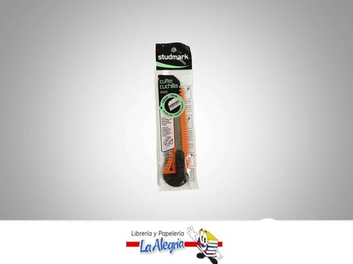 [7453015101799] CUCHILLA RETRACTIL 18 MM PLASTICO MARCA STUDMARK   