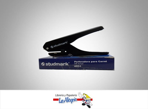 [7453015108415] PERFORADORA 1 HUECO CARNET REF 4531 MARCA STUDMARK   