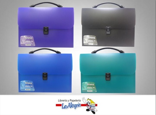 [7453015117998] MALETIN PLASTICO C/ASA CARTA MARCA STUDMARK   