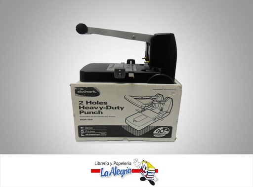 [7453015124880] PERFORADORA 2 HUECOS USO PESADO 100H MARCA STUDMARK   