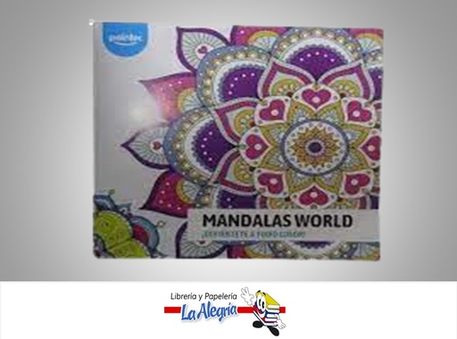 [7453038402156] MANDALAS WORLD PARA COLOREAR DW20858 MARCA POINTER