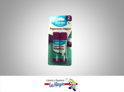 [7453038407601] PEGA EN BARRA MAGICA EA2256; 9 GR SET DE 2 PIEZA MARCA POINTER