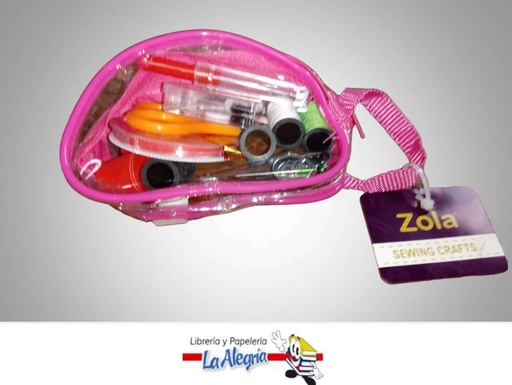 [7453038413596] SET DE COSTURA ESTUCHE 13 PZA MARCA ZOLA   