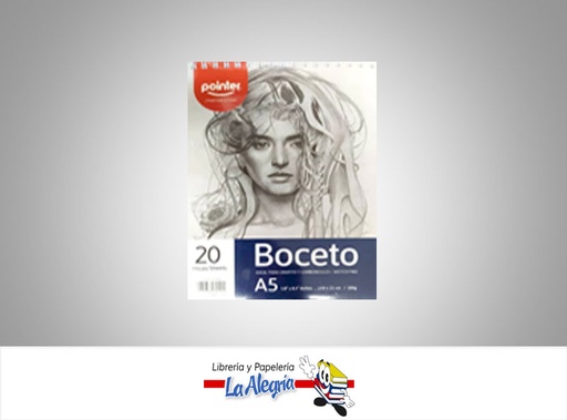 [7453038430401] BLOCK DIBUJO BOCETO 20 HOJA SP20100 MARCA POINTER