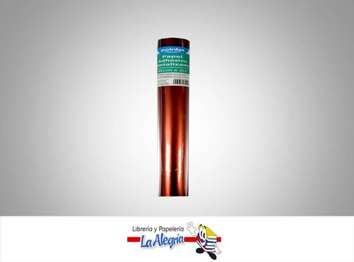 [7453038430425] PAPEL ADHESIVO METALIZADO PA45200RD 45CMX2M ROJO  MARCA POINTER