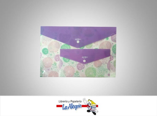 [7453038455794] SOBRE PLASTICO ARCHIVADOR 2 TAMAÑOS PF1960 MARCA POINTER
