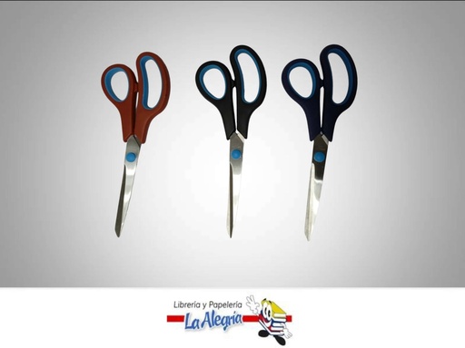 [7453038460729] TIJERA OFICINA 9 3 COLORES UND MARCA PONTO VERMELHO   