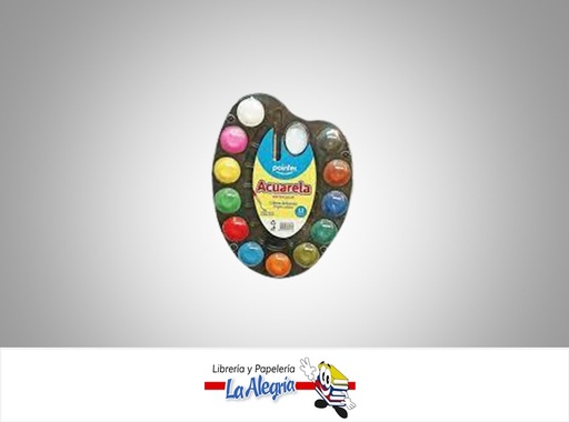 [7453038473972] ACUARELA EN PASTILLA CON PINCEL ZC1065 12 MARCA POINTER