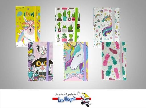 [7453038477451] LIBRETA NOTA EMPASTADA NB1705A72; 7.3X10.5CM MARCA POINTER