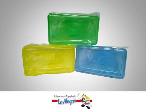 [7453038480659] ESTUCHE PLASTICO PARA LAPICES 11X20CM 4 COLORES MARCA POINTER