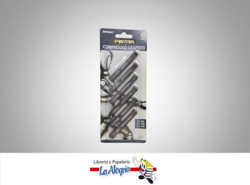 [7453038481106] CARBONCILLO COMPRIMIDO 8B-10B-12B6UND MARCA POINTER   