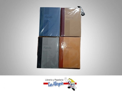 [7453038498869] AGENDA PERMANENTE AG2150AP 21X14CM 4 COL MARCA POINTER   