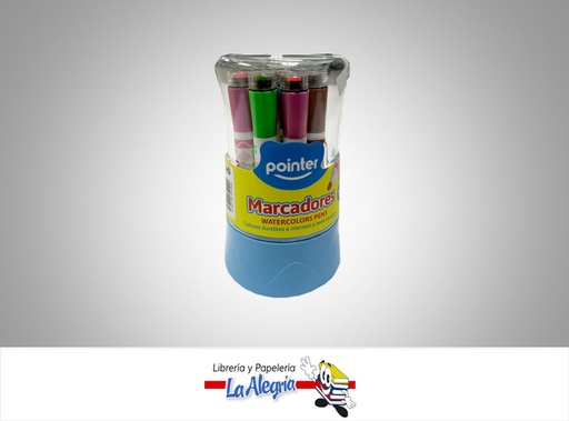 [7453078515984] MARCADOR CON SELLO WC20512 12 COLORES MARCA POINTER   
