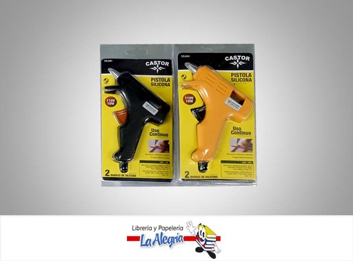 [7453078521763] PISTOLA DE SILICON PEQUENA DS2001 MARCA CASTOR