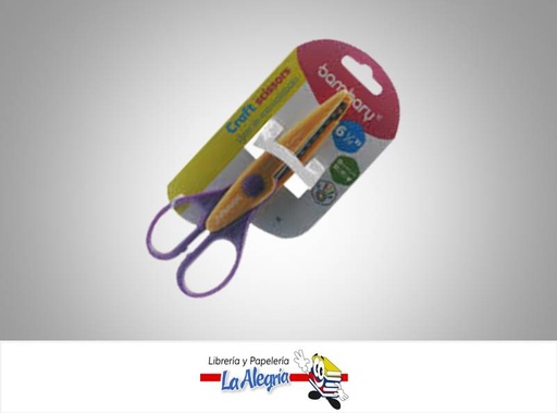 [7453086108796] TIJERA DE FORMAS 6 1/4 BAMBARY MARCA BAMBARY   