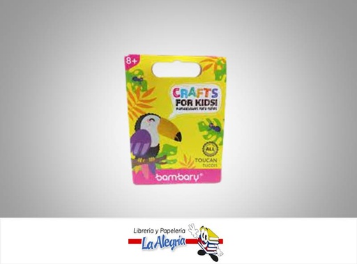 [7453086113394] KIT DE MANUALIDADES CREAR TUCAN MARCA BAMBARY   