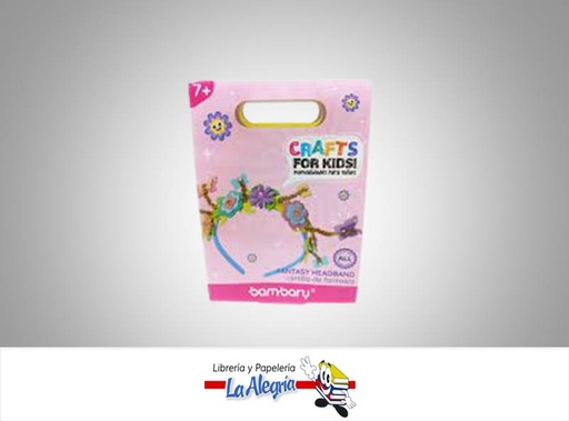[7453086113486] KIT DE MANUALIDADES CINTILLO 4101010004 MARCA BAMBARY