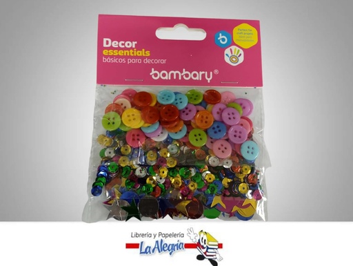 [7453086113912] SET BASICO PARA DECORAR MARCA BAMBARY   