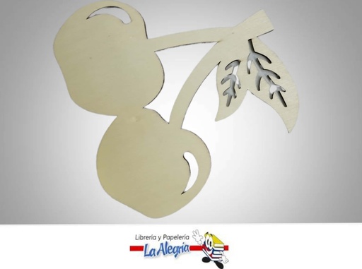 [7453086113998] FIGURA CEREZA MADERA MARCA BAMBARY