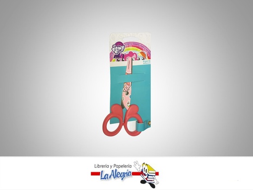 [7453091307573] TIJERA ESCOLAR PUNTA ROMA 5'' MY LITTLE PONY MARCA DISCAYCA