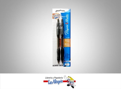 [7501030674955] BOLIGRAFO PTA/GRUESA PROFILE NEGRO 2UND MARCA PAPER MATE   