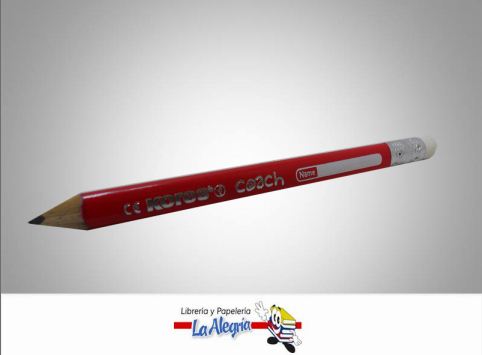 [7501037048506] LAPIZ DE GRAFITO COACH TRIANGULAR N°2 UND MARCA KORES