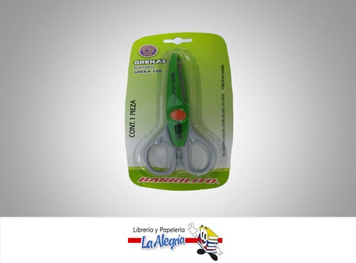 [7501214950110] TIJERA 8'' GREKAS 100 BARROCO UND MARCA BARRILITO   