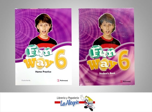 [7506009808171] FUN WAY 6 STUDENT'S BOOK  TEMATICA IDIOMAS AUTOR BONILLA, CLAUDIA EDITORIAL RICHMOND