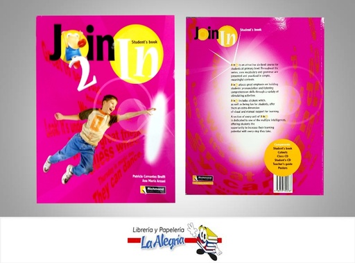 [7506009818118] JOIN IN STUDENTS BOOK2  TEMATICA IDIOMAS AUTOR C.PATRICIA/ARZANI ANA EDITORIAL RICHMOND PUBLISHING