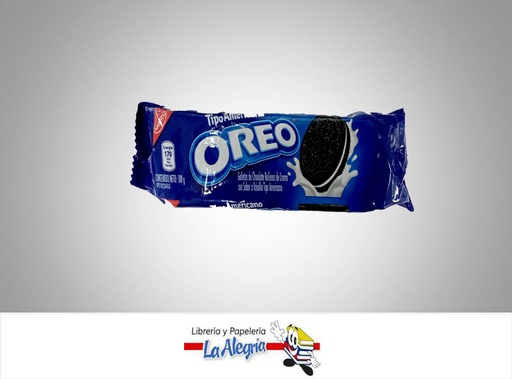 [7590011151615] GALLETA OREO AMERICANA PAQ 12UND MARCA NABISCO