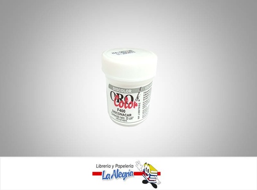 [7590015003569] PINTURA PARA TELA 30CC F400 DISCONACAR MARCA ORO COLOR