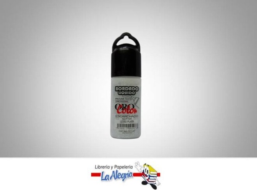 [7590015005976] BORDADO LIQ ESC LE302 32,5CC PLATA MARCA ORO COLOR   