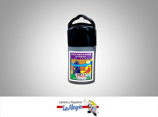[7590015006058] DELINEADOR VITRAL 32.5CC DV-01 PLOMO MARCA ORO COLOR