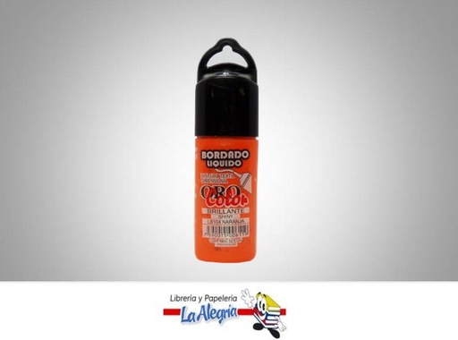 [7590015006119] BORDADO LIQ BRI LB104 32,5CC NARANJA MARCA ORO COLOR   